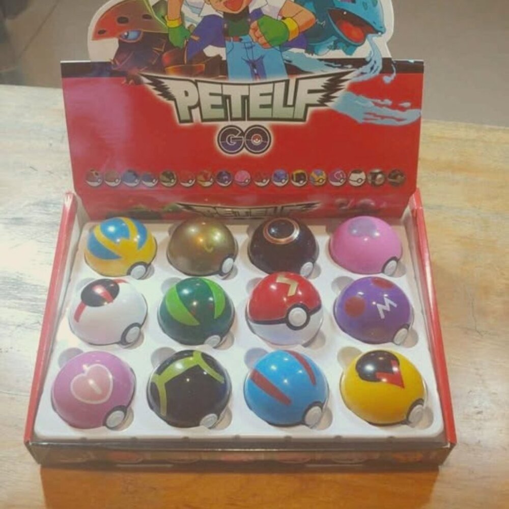 Poke Pokeball Toy Figurines 12pcs box Figurines mini figure toy pocket monster